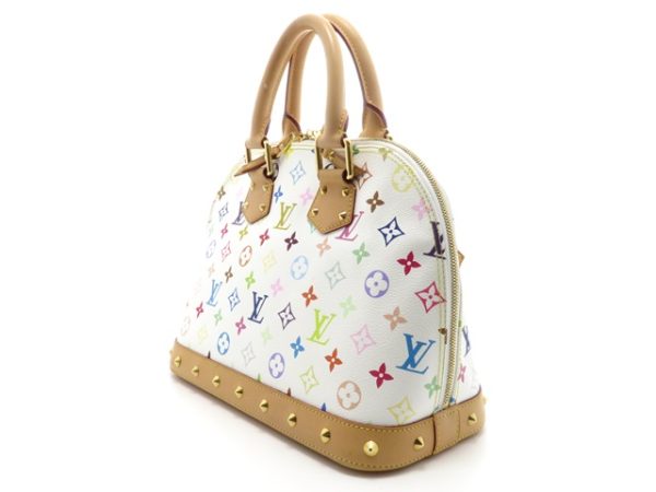 2 Louis Vuitton Alma PM Monogram Multicolor Bron