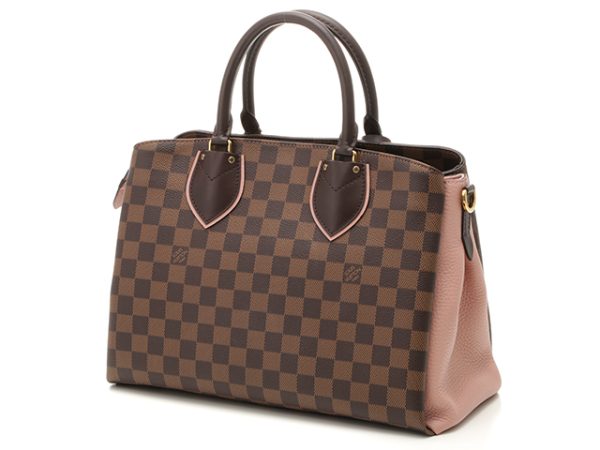 2 Louis Vuitton Normandy Handbag 2way Shoulder Bag Damier Magnolia