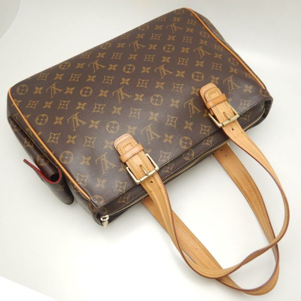 2 Louis Vuitton Monogram Multiple Cite Shoulder Bag Brown