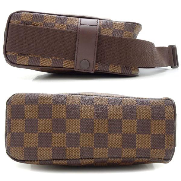 2 Louis Vuitton Damier Olaf PM Crossbody Shoulder Bag Ebene