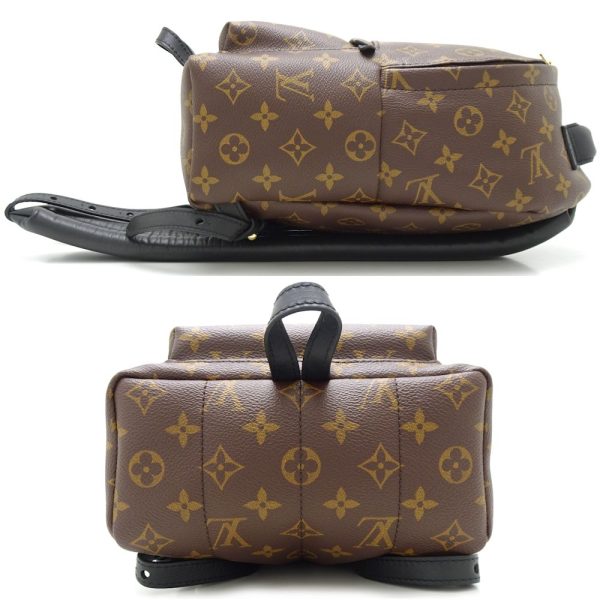 2 Louis Vuitton Monogram Palm Springs PM Backpack Brown