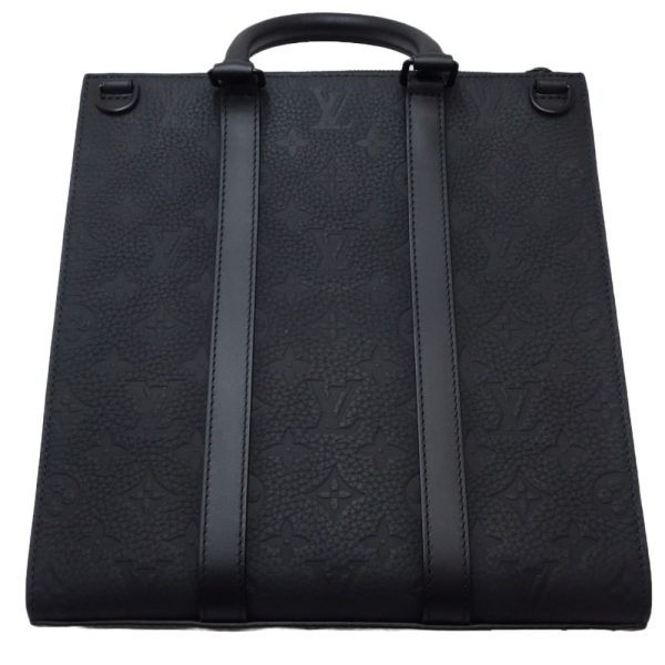 2 Louis Vuitton Sac Plat Shoulder Bag Monogram Noir Black