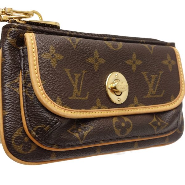 2 Louis Vuitton Monogram Pochette Tical Pochette Brown