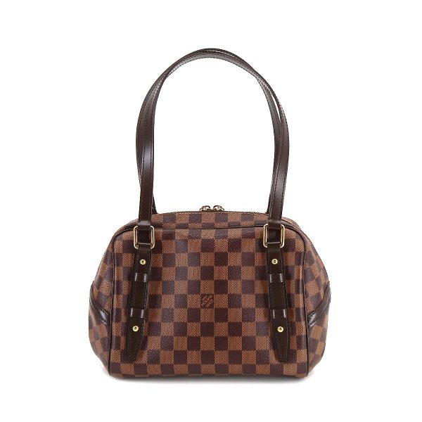 2 Louis Vuitton Damier Rivington PM Shoulder Bag Ebene