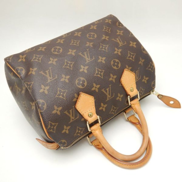 2 Louis Vuitton Monogramspeedy 25 Handbag Brown