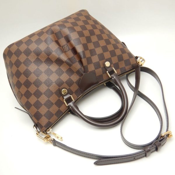 2 Louis Vuitton Damier Sienna PM Handbag Brown