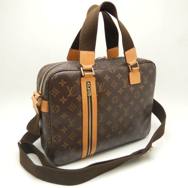 2 Louis Vuitton Monogram Sac Bosphore Handbag Brown