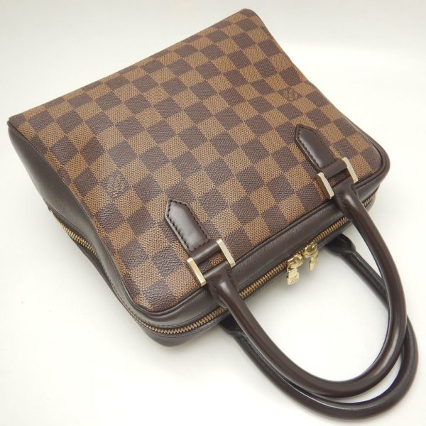 2 Louis Vuitton Damier Brera Handbag Ebene