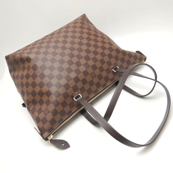 2 Louis Vuitton Damier Jena MM Tote Bag Brown