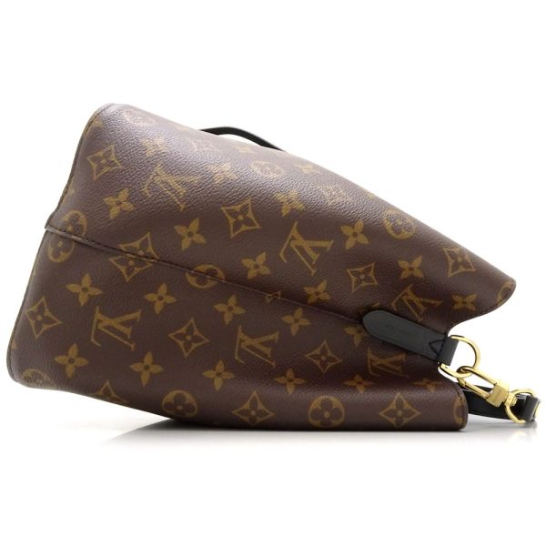 2 Louis Vuitton Monogram Neonoe Shoulder Bag Brown Noir