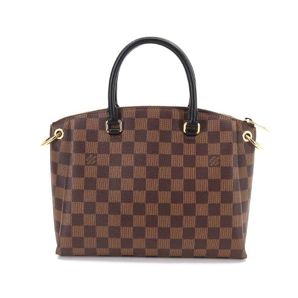 2 Louis Vuitton Damier Odeon Tote PM 2 Way Hand Shoulder Bag Ebene