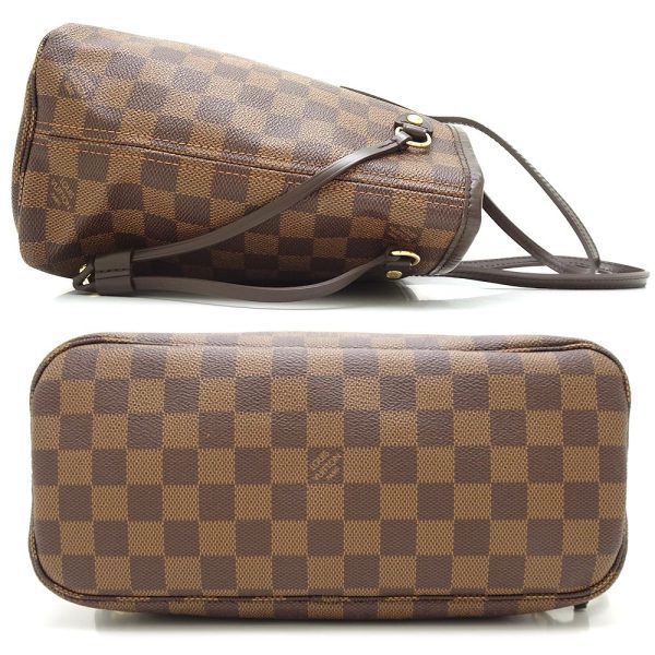 2 Louis Vuitton Damier Neverfull PM Tote Bag Ebene