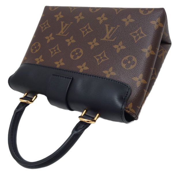 2 Louis Vuitton Monogram Locky BB Shoulder Bag Brown Black