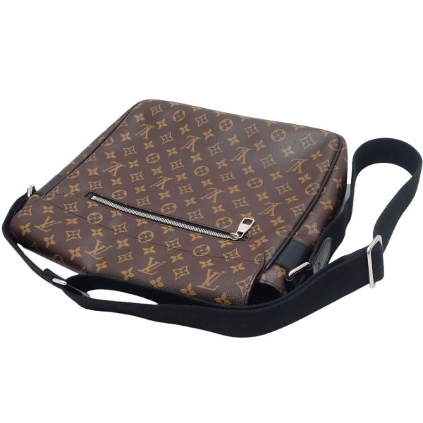 2 Louis Vuitton Christopher Messenger Diagonal Monogram Macassar Brown