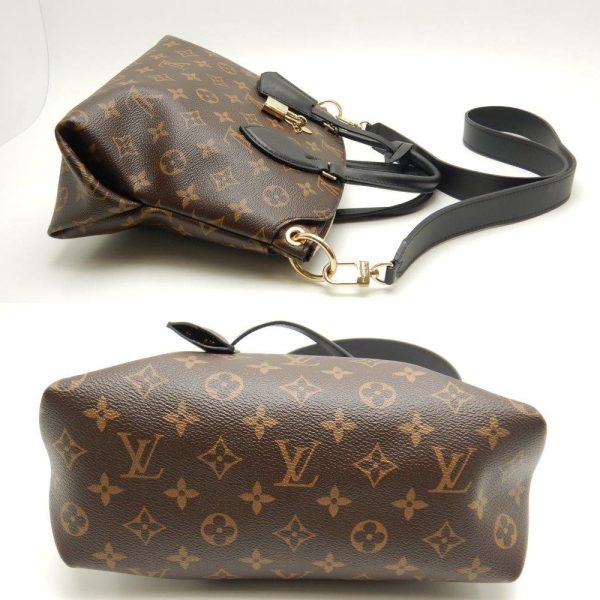 2 Louis Vuitton Monogram Zip Tote Bag PM Noir 2way Bag