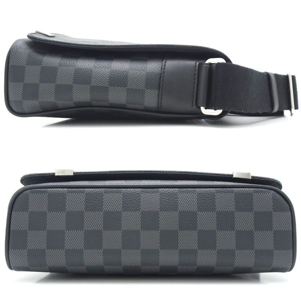 2 Louis Vuitton Damier Graphite PM NM Diagonal Shoulder