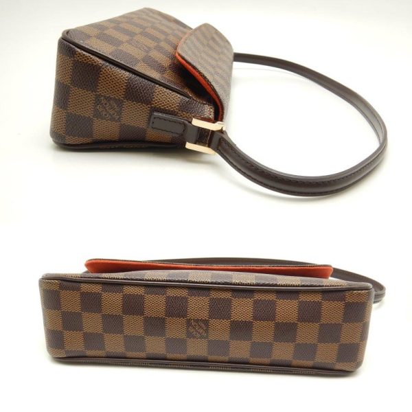 2 Louis Vuitton Damier Recoleta Ebene Handbag Brown