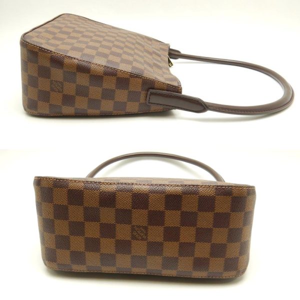 2 Louis Vuitton Damier Looping MM Ebene Shoulder Brown