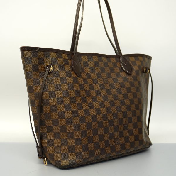 2 Louis Vuitton Tote Bag Damier Neverfull MM Back