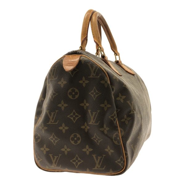 2 Louis Vuitton Speedy 30 Handbag Monogram Canvas