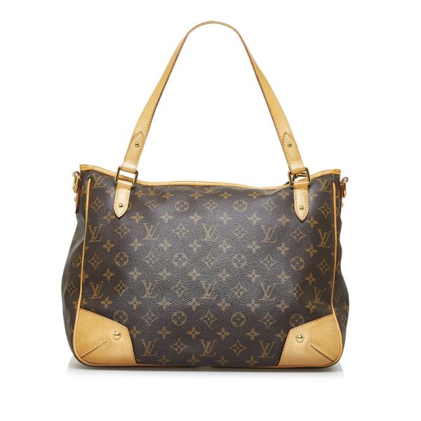 2 Louis Vuitton Monogram Estrella MM Tote Bag Brown