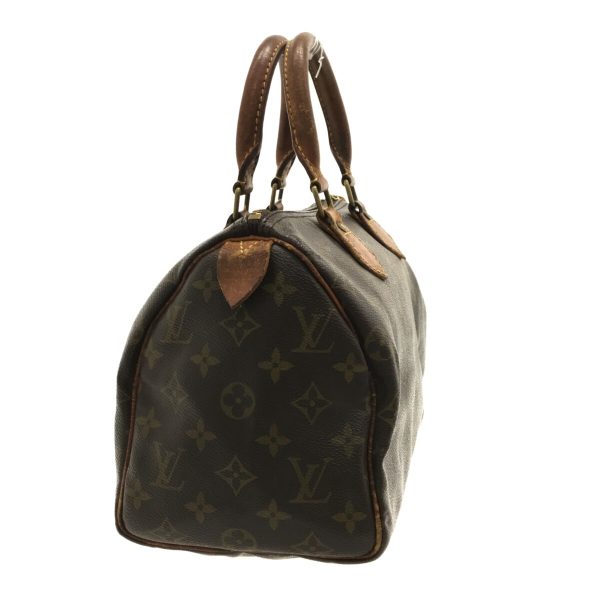 2 Louis Vuitton Speedy 25 Handbag Monogram Canvas