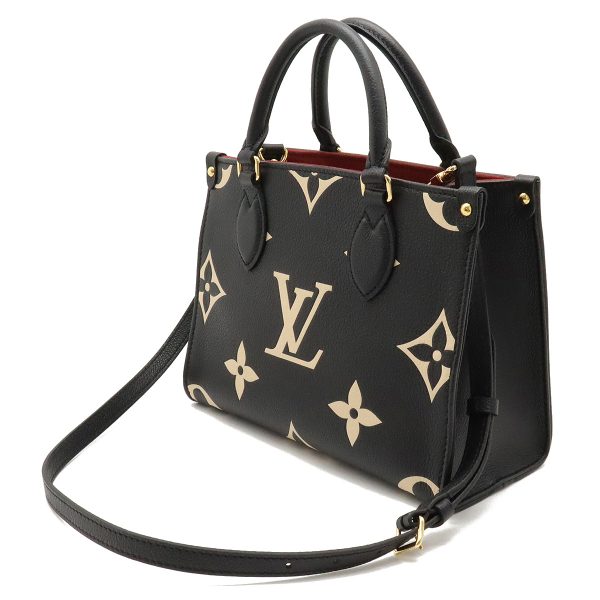 2 Louis Vuitton Monogram Implant On The Go PM Handbag