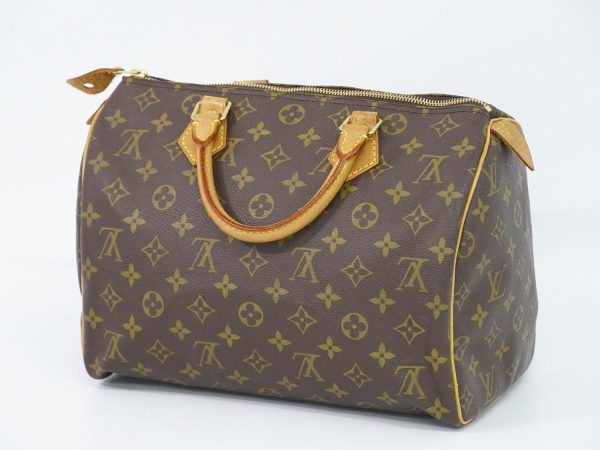 2 Louis Vuitton Speedy 30 Monogram Mini Bag