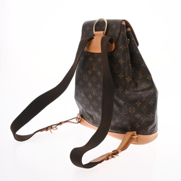 2 Louis Vuitton Monogram Montsouris GM Backpack daypack