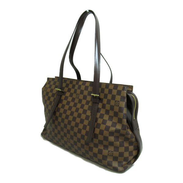 2 Louis Vuitton Chelsea Tote Bag Canvas Damier