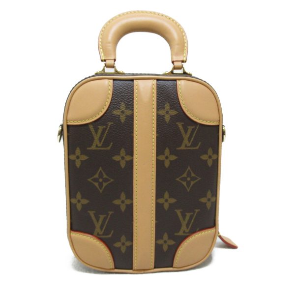 2 Louis Vuitton Valisette Vertical Monogram Shoulder Bag