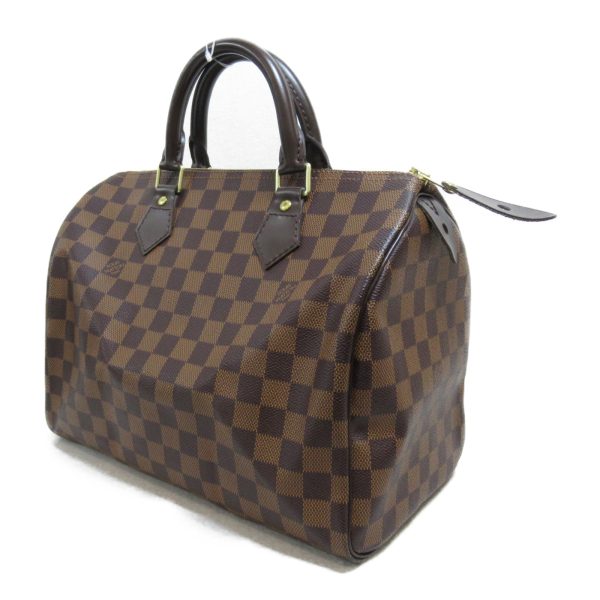 2 Louis Vuitton Speedy 30 Handbag Canvas Monogram