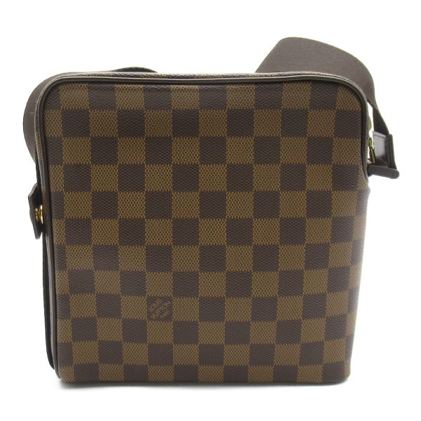 2 Louis Vuitton Olaf PM Shoulder Bag Pvc Coated Canvas Damier