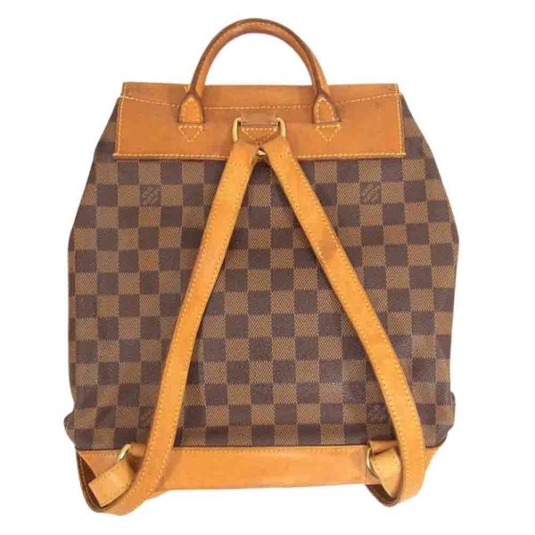 2 Louis Vuitton Damier Backpack Rucksack Brown