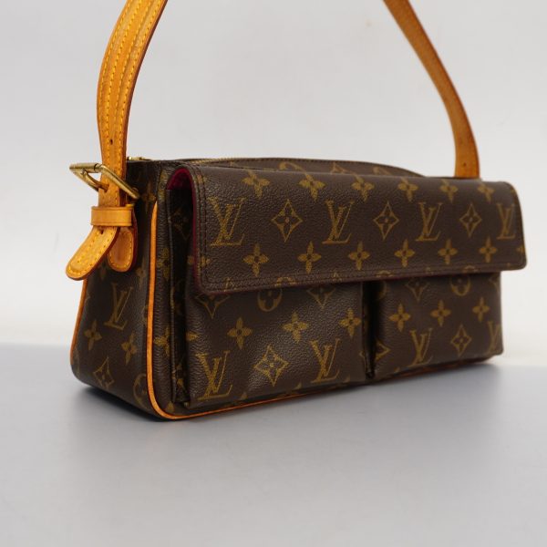 2 Louis Vuitton Shoulder Bag Monogram Viva Cite MM