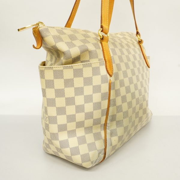 2 Louis Vuitton Tote Bag Damier Azur Totally MM