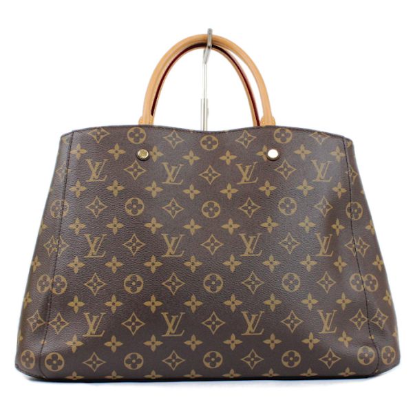 binary comment Louis Vuitton Monogram Brown Montaigne GM Handbag Shoulder Bag