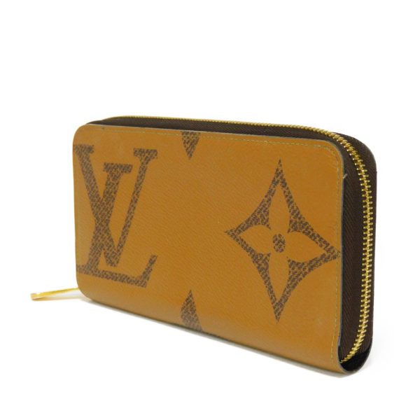 2 Louis Vuitton Long Wallet Zippy Wallet LV Logo Brown