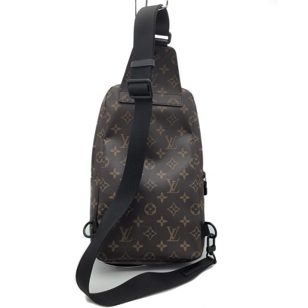 2 Louis Vuitton Avenue Sling Bag Monogram Macassar Body Bag