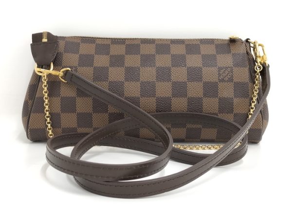 2 Louis Vuitton Eva 2way Shoulder Bag Damier Ebene