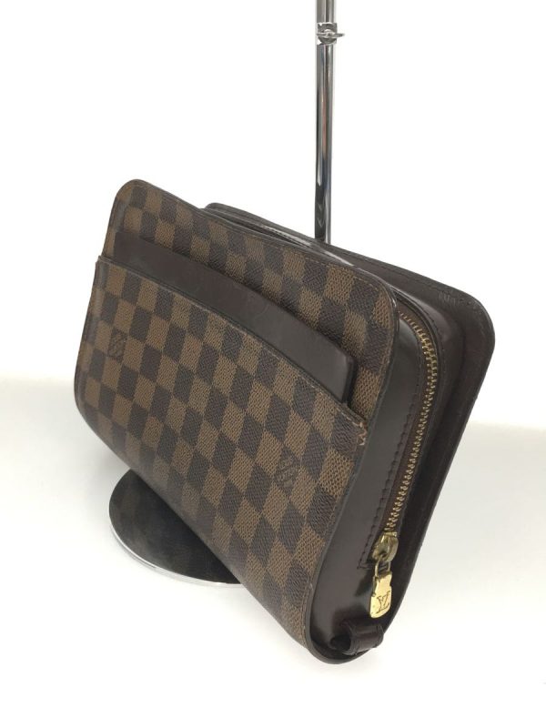 2 Louis Vuitton Saint Louis Clutch Damier Ebene