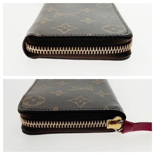 2 Louis Vuitton Monogram Zippy Wallet Round