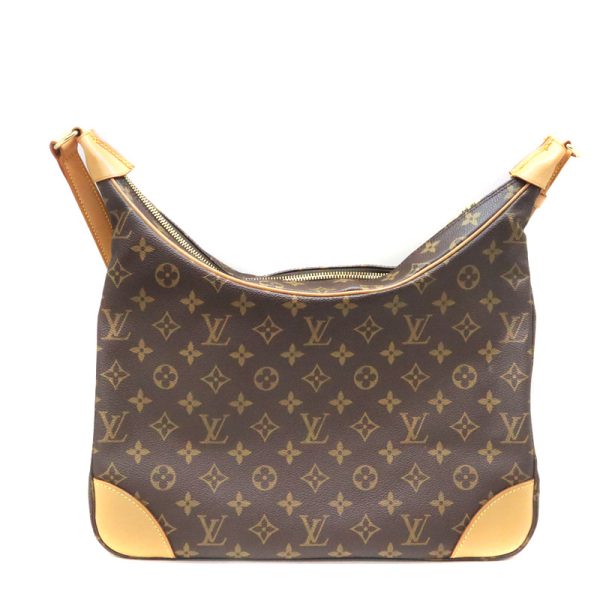 2 Louis Vuitton Boulogne 35 Monogram Canvas Brown Shoulder Bag