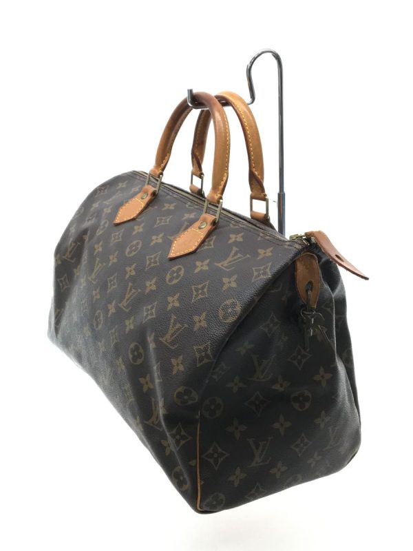 2 Louis Vuitton Speedy 30 monogram brw pvc