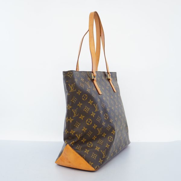 2 Louis Vuitton Monogram Cabas Mezzo Tote Bag