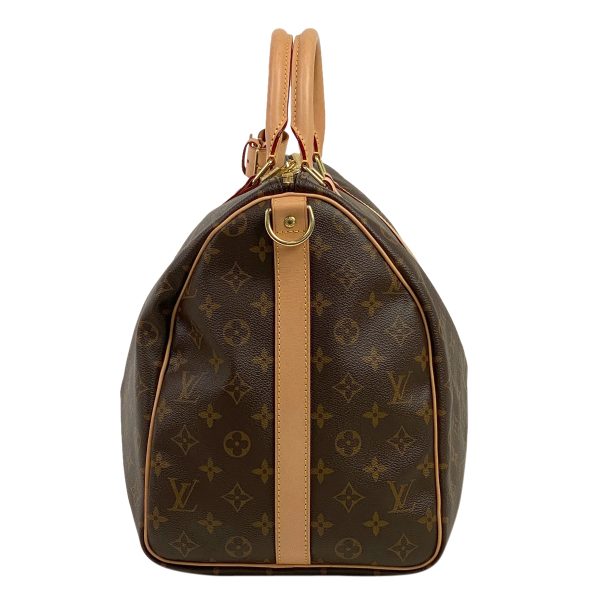 2 Louis Vuitton Keepall Bandouliere Boston Bag Monogram Brown