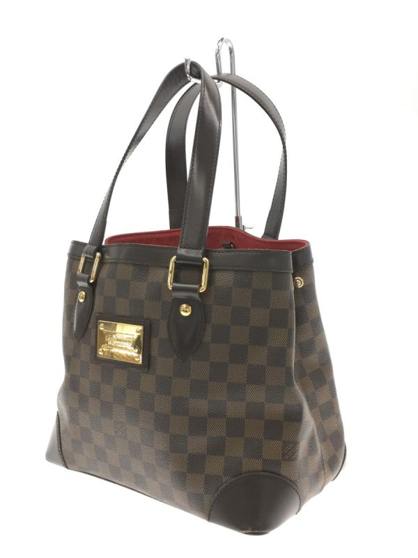 2 Louis Vuitton Hampstead MM Damier Ebene Shoulder Bag