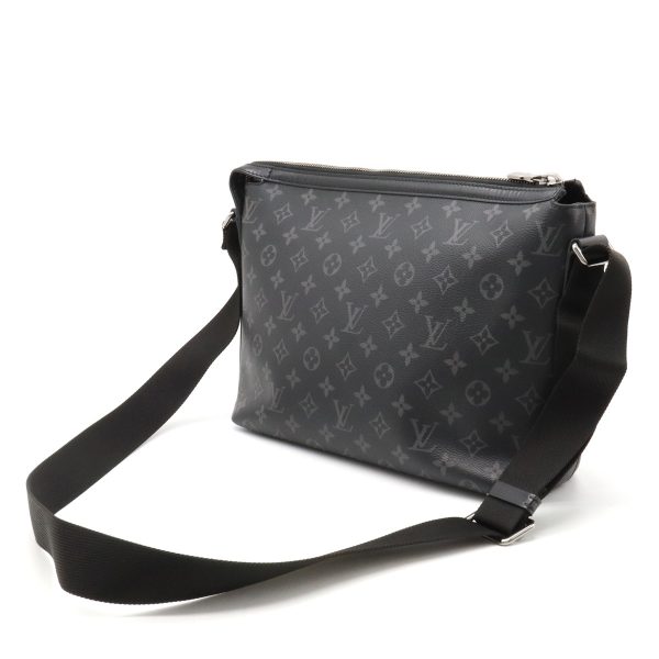 2 Louis Vuitton Monogram Eclipse Odysse Messenger PM Shoulder Bag Crossbody