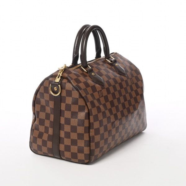 2 Louis Vuitton Speedy Bandouliere 30 Handbag Damier Brown