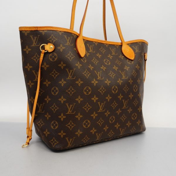 2 Louis Vuitton Tote Bag Monogram Neverfull MM